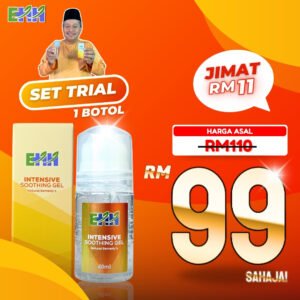 Gel EarthHerbs - Trial Set (1 Botol)