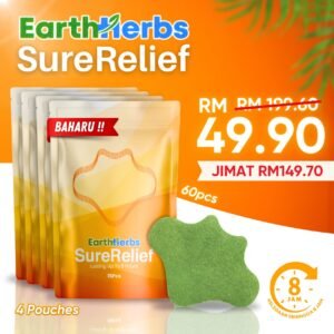 SureRelief- 4 Kotak 60 pcs